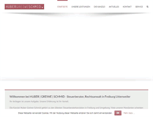 Tablet Screenshot of huber-greiwe-schmid.de
